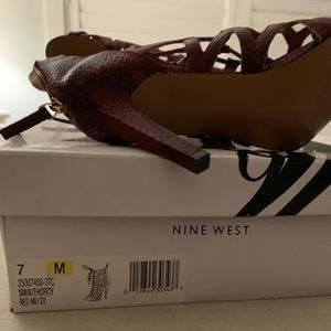 Nine West Cage style booties